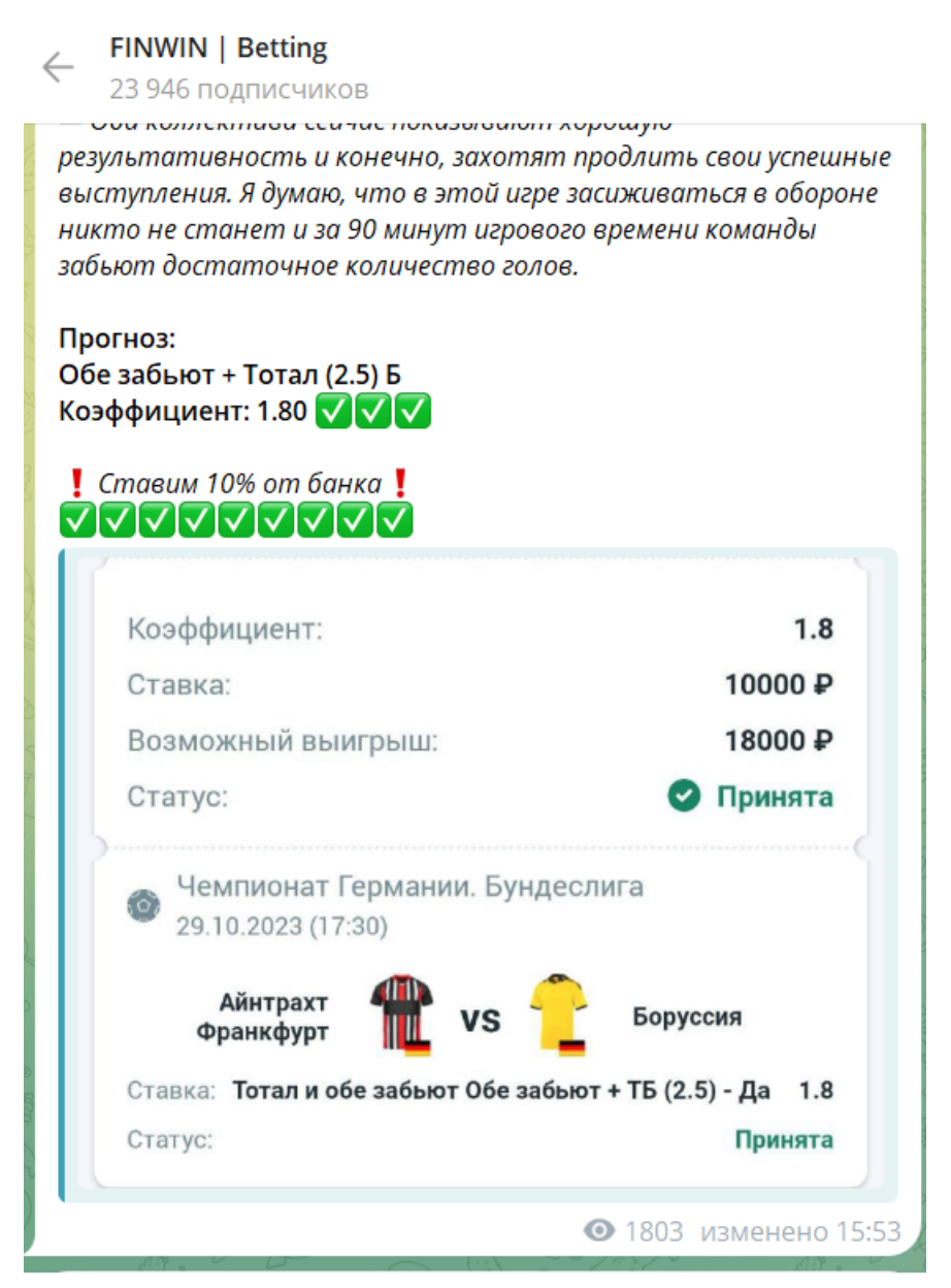 бесплатные пронозхы Finwin