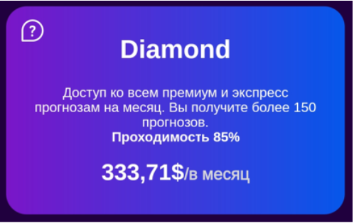 Sports Insider тариф даймонд