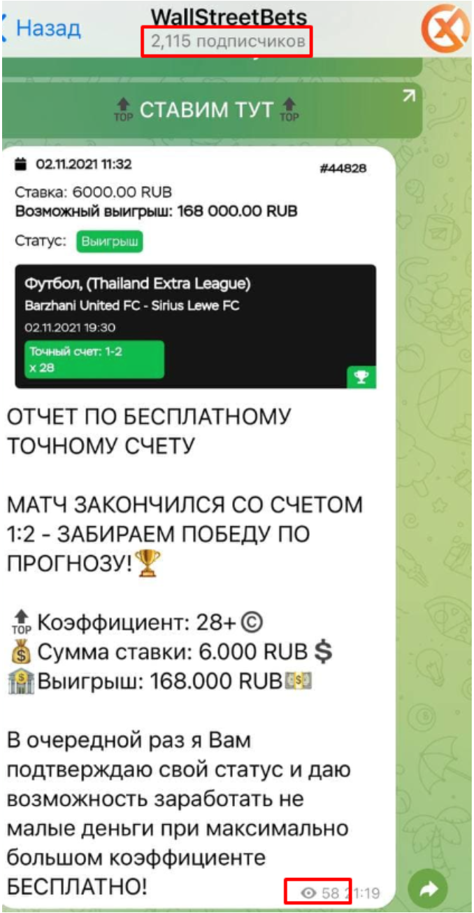 WallStreetBets телеграм