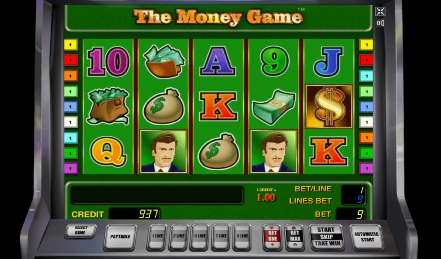 The Money Game Игровой Автомат
