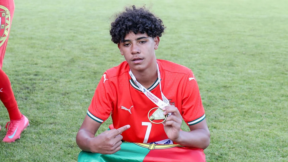 Сын Криштиану Роналду превзошел голевое достижение своего отца