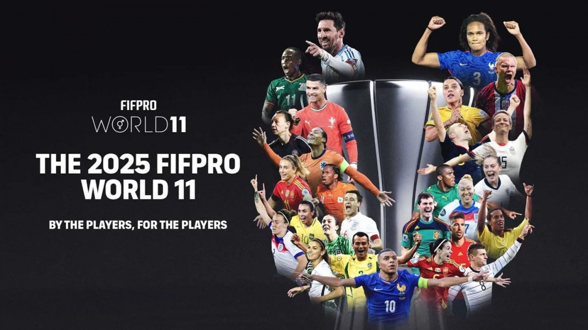 FIFPRO World XI 2025: объявлены полные составы лучших игроков