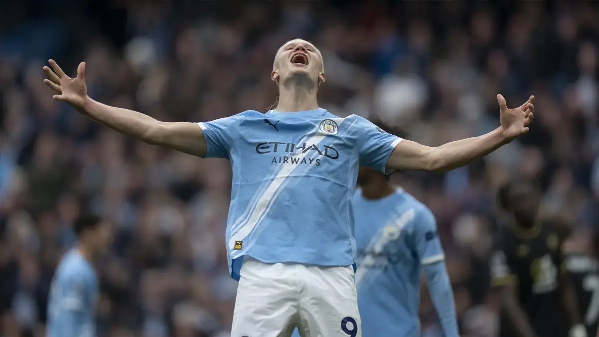 Эрлинг Холанд готов побить рекорд Алана Ширера по скорости достижения 100 голов в Премьер-лиге