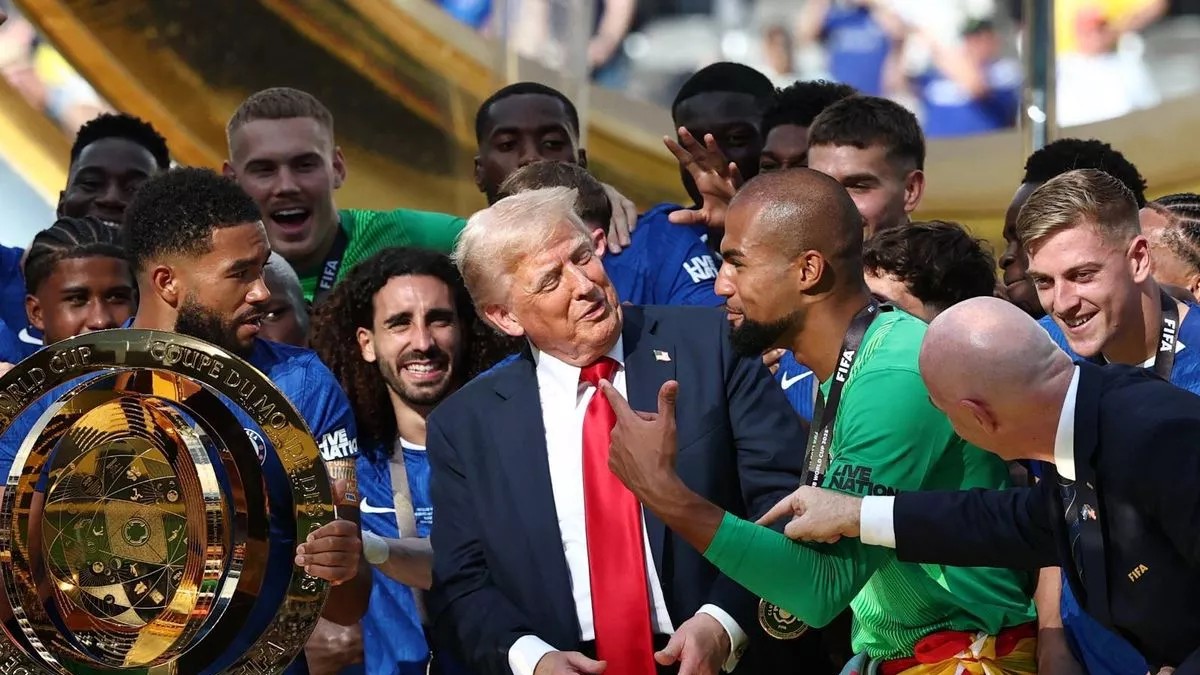 Капитан „Челси» Рис Джеймс весело ответил на вопрос о Дональде Трампе