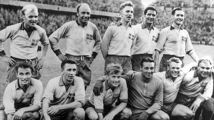 Выход сборной Швеции в финал ЧМ 1958