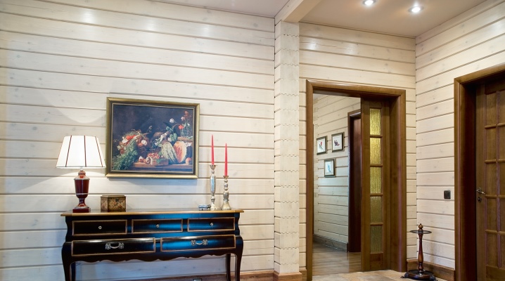 Отделка внутри дома имитацией деревянного бруса – практичный дизайн и разумная экономия