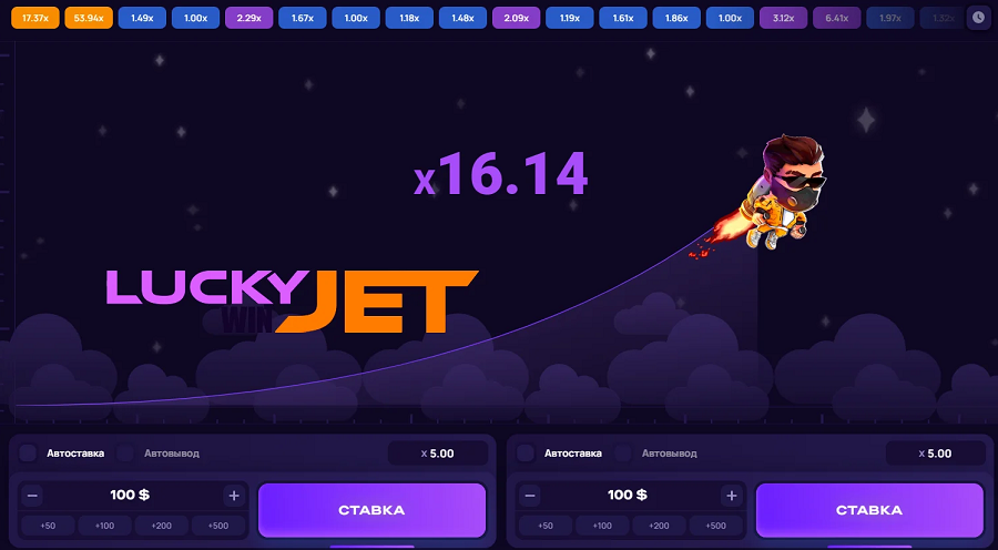 Обзор приложения Lucky Jet