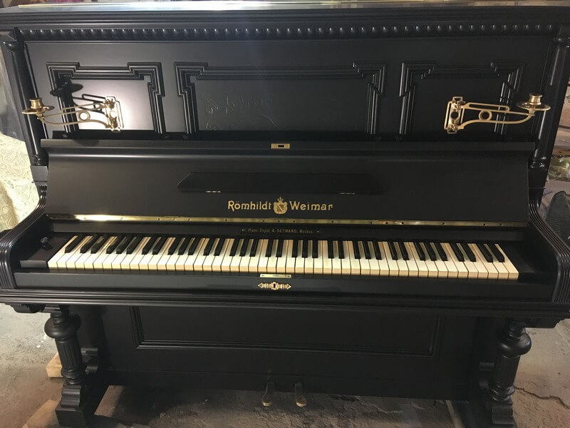 Особенности реставрации пианино