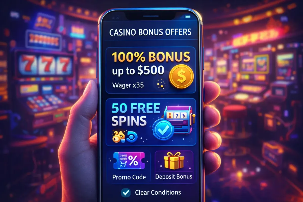 мобильный телефон с бонусами казино